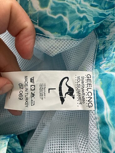 L beden deniz şortu bayan - Görsel 10