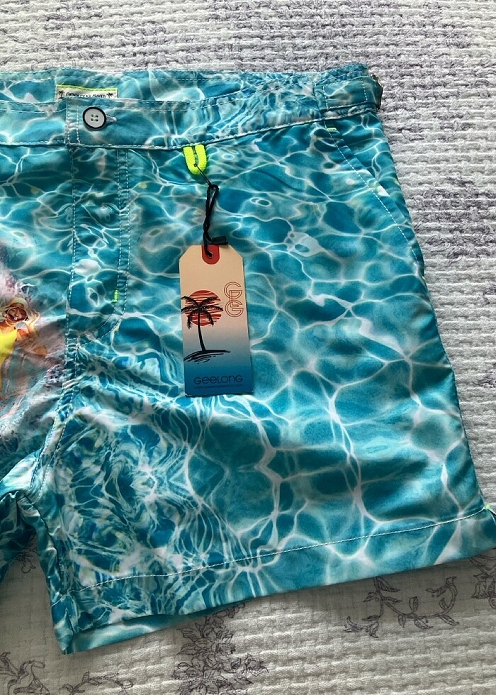 L beden deniz şortu bayan - Görsel 3