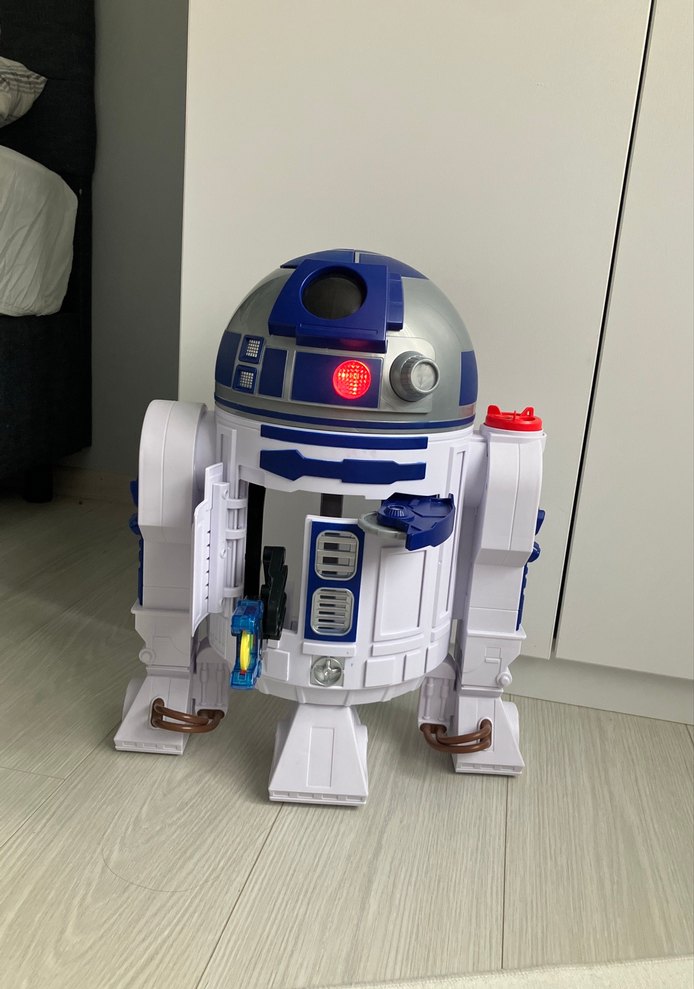 İmaginext star wars R2-D2 Aksiyon Figürü sesli ışıklı - Görsel 2