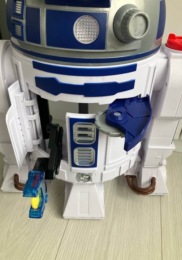 İmaginext star wars R2-D2 Aksiyon Figürü sesli ışıklı - Görsel 4