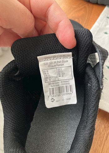 Decathlon newfell 35 numara Spor Ayakkabı - Görsel 6