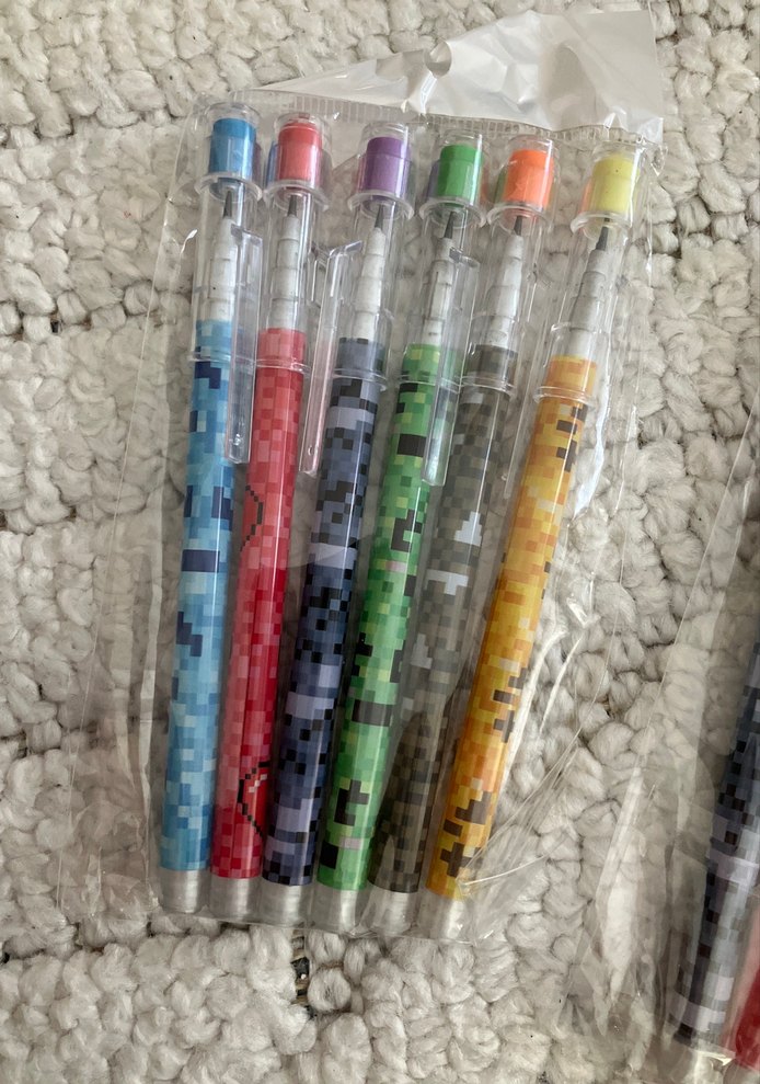 Renkli Dijital Desenli yumurtlayan kalem adet - Görsel 3