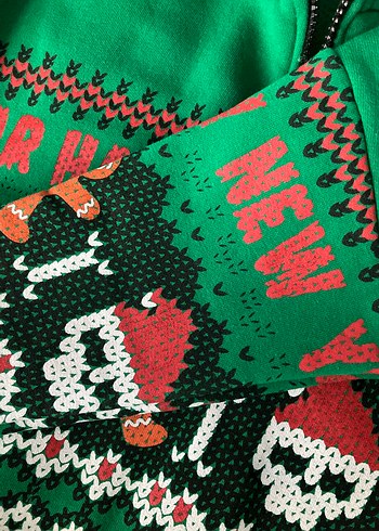 Yılbaşı temalı Erkek Çocuk sweat 4-5 yaş - Görsel 6