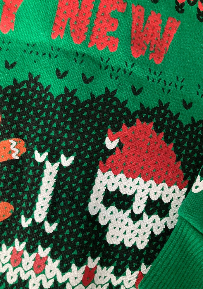 Yılbaşı temalı Erkek Çocuk sweat 4-5 yaş - Görsel 4