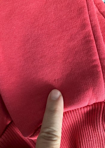 Nar çiçeği renk Kapüşonlu çocuk Sweatshirt - Görsel 6