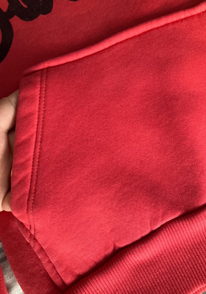 Nar çiçeği renk Kapüşonlu çocuk Sweatshirt - Görsel 4