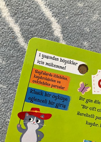 Çizmeli Kedi - İlk Öyküler Kitabı hareketli kitap - Görsel 7