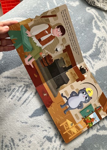 Çizmeli Kedi - İlk Öyküler Kitabı hareketli kitap - Görsel 2