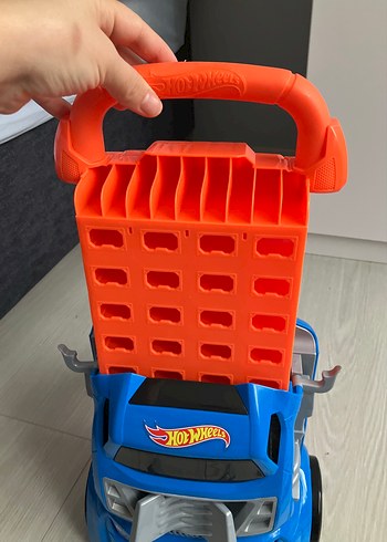Hot wheels multi launcher case araç garajı rampalı yarış - Görsel 9