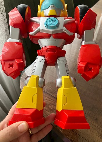 Hasbro Playskoll Kırmızı Robot Figür - Görsel 10