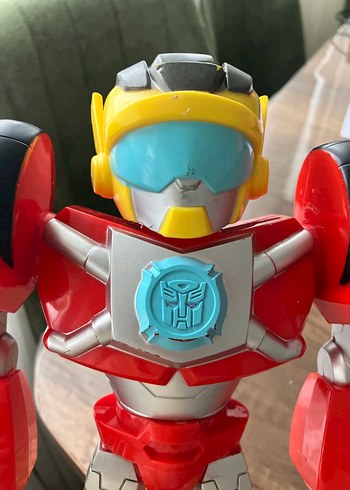 Hasbro Playskoll Kırmızı Robot Figür - Görsel 11