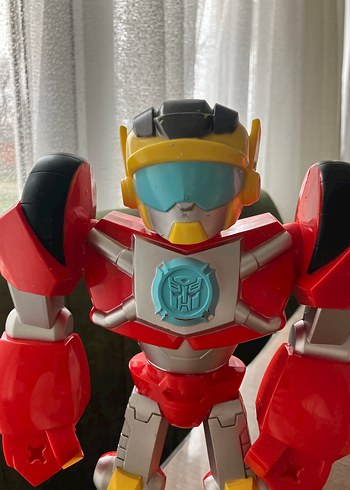 Hasbro Playskoll Kırmızı Robot Figür - Görsel 2