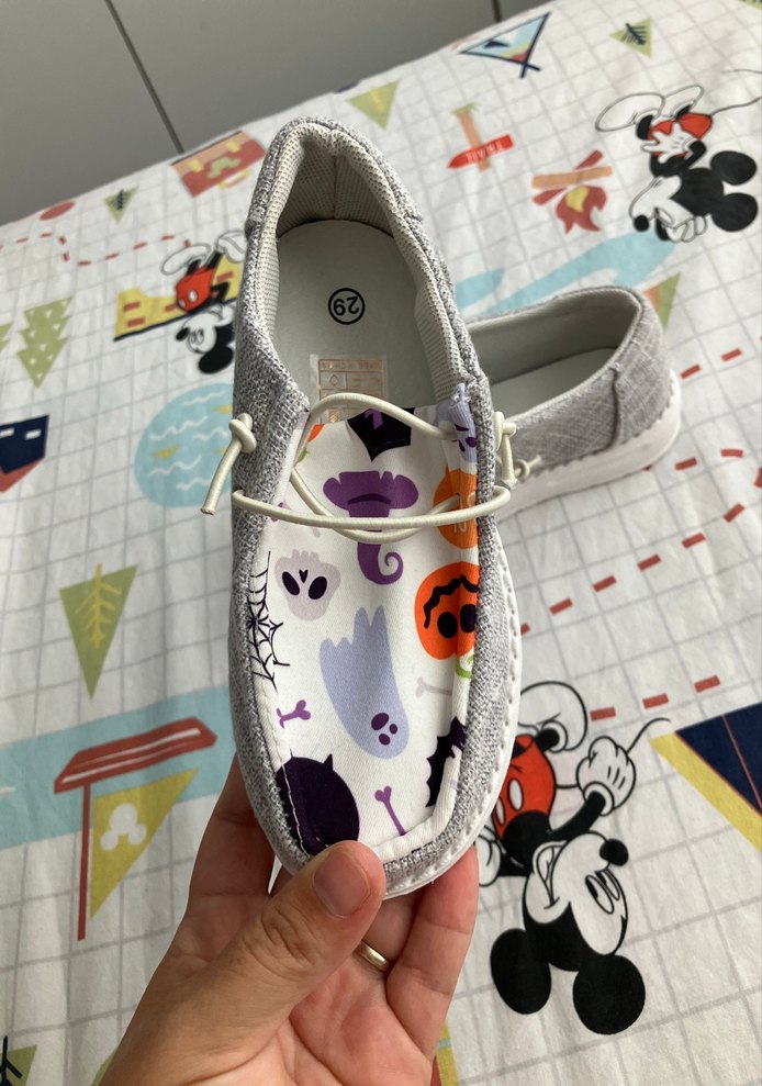 Cadılar bayramı gri Loafer 29 numara hallowen - Görsel 3