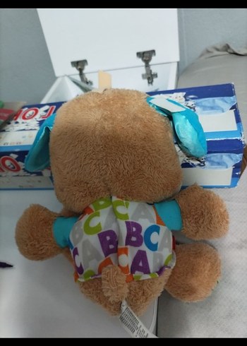fisher price Renkli Eğitim Oyuncaklı Peluş Köpek - Görsel 2