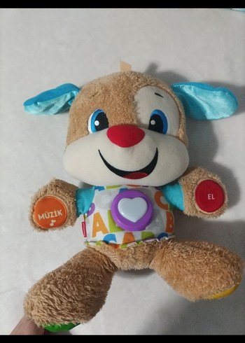 fisher price Renkli Eğitim Oyuncaklı Peluş Köpek - Görsel 4