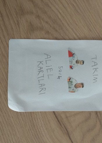 Futbolcu kartları el yapımı paketleme tekli satılır - Görsel 13