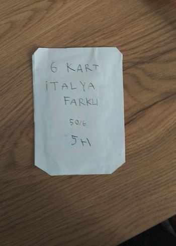Futbolcu kartları el yapımı paketleme tekli satılır - Görsel 7