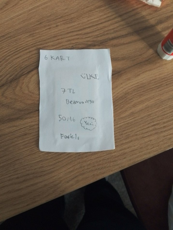 Futbolcu kartları el yapımı paketleme tekli satılır - Görsel 5