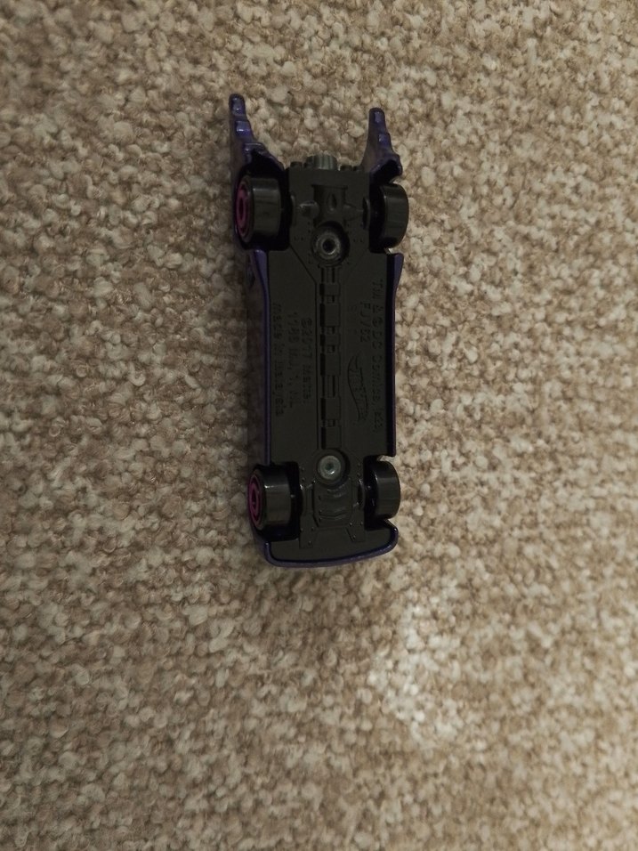 Koyu Mor Hot wheels batman araba - Görsel 5