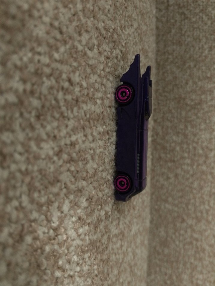 Koyu Mor Hot wheels batman araba - Görsel 2