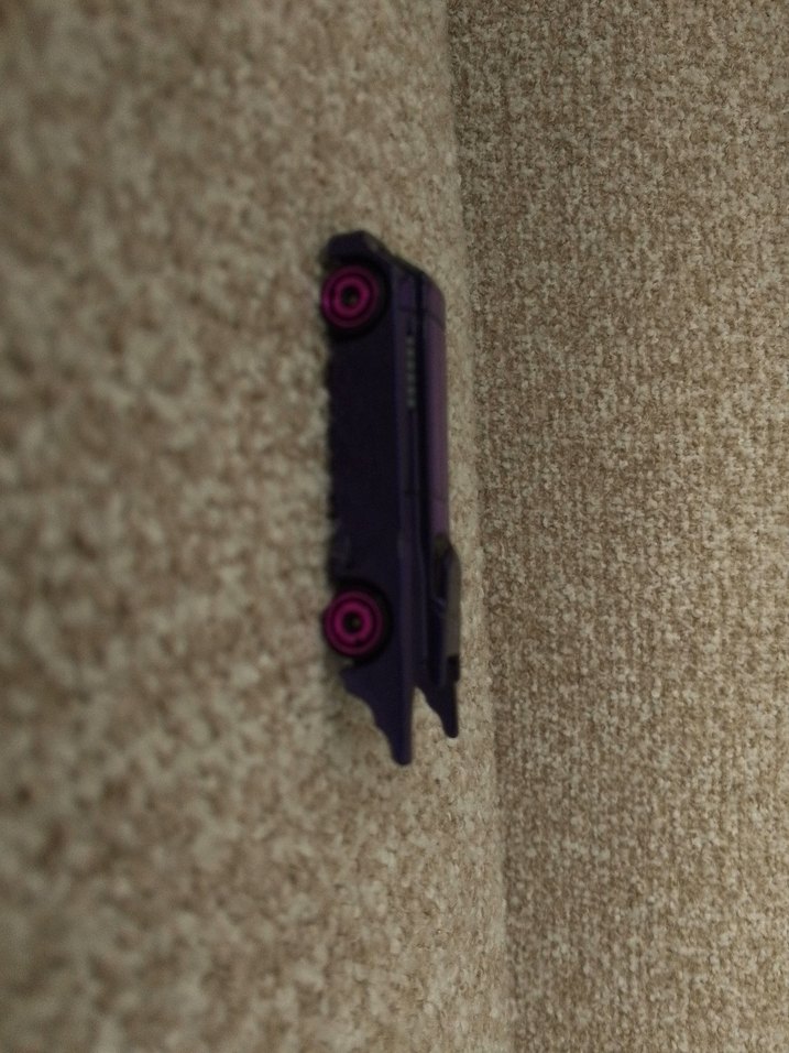 Koyu Mor Hot wheels batman araba - Görsel 3