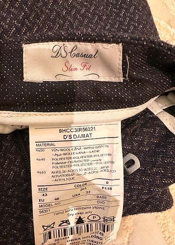 DS Damat kışlık Kahverengi Regular Fit Ofis Pantolonu - Görsel 3