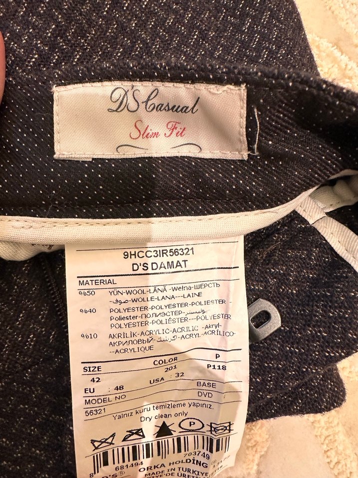 DS Damat kışlık Kahverengi Regular Fit Ofis Pantolonu - Görsel 3