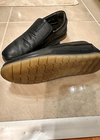 Lacivert Minimalist Erkek Klasik Ayakkabı - Görsel 2