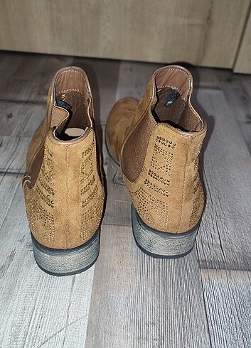 Süet kısa bot - Görsel 6