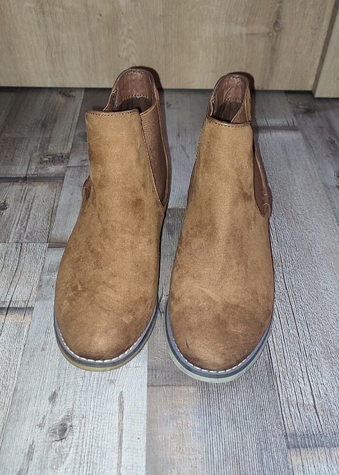 Süet kısa bot - Görsel 3