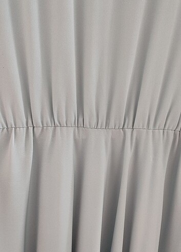 Kol detaylı uçuş elbise - Görsel 4