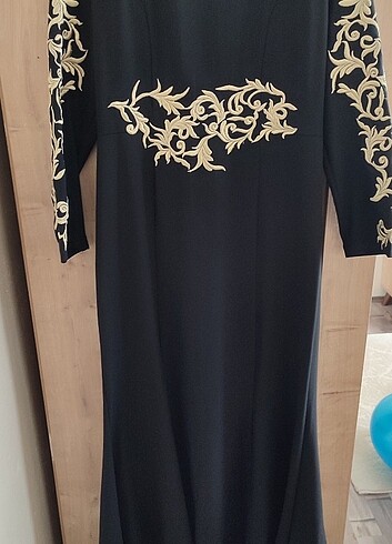 Kabartmalı abiye - Görsel 4