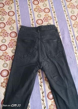 H&M Siyah yüksek bel pantolon