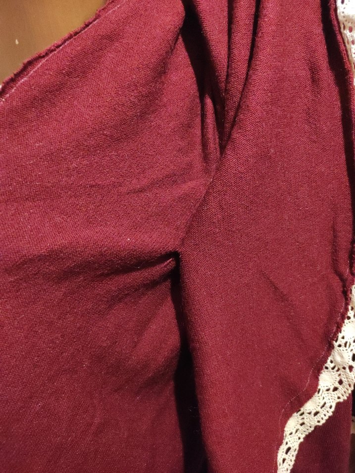 Dantel Detaylı Panço / Yarasa Kol Triko - Görsel 2