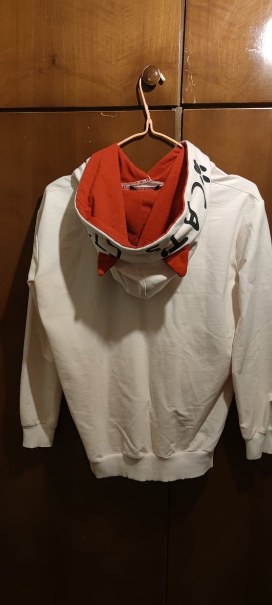 Kedi Kulaklı Kapüşonlu Sweatshirt - Görsel 2