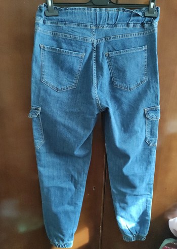 Mavi Kot Cargo Jogger Jean - Görsel 2