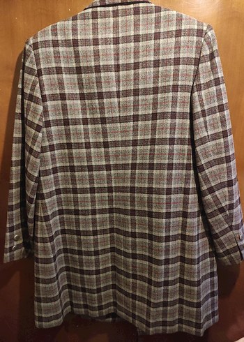 Retro Ekose Blazer & Etek Takım - Görsel 2