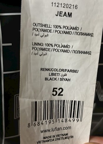 Lufian Erkek Mont - Görsel 4