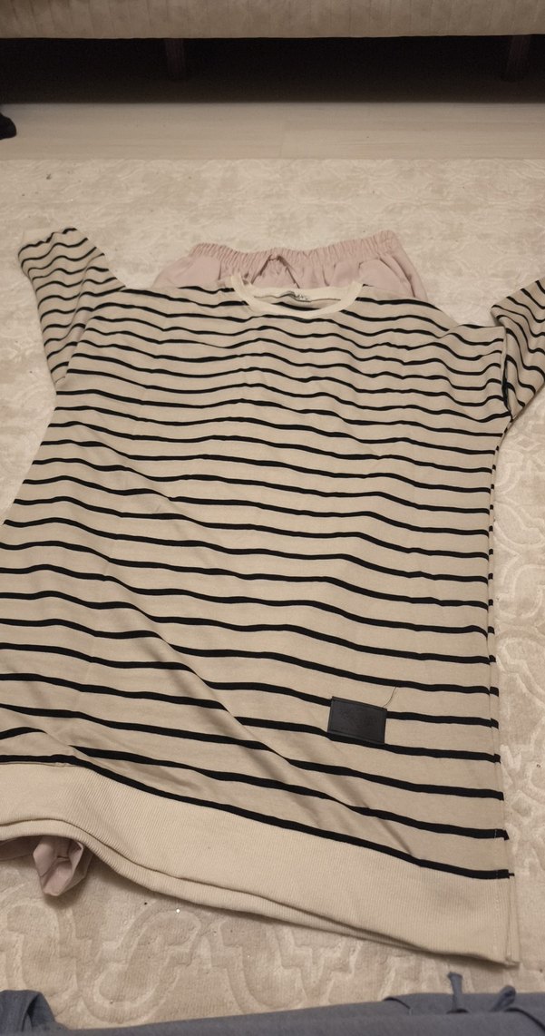 kumaş pantolon tunki takim - Görsel 2