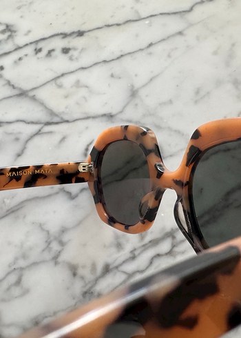 Kahverengi Tokalı Parisian Gözlük MAISON MATA - Görsel 4