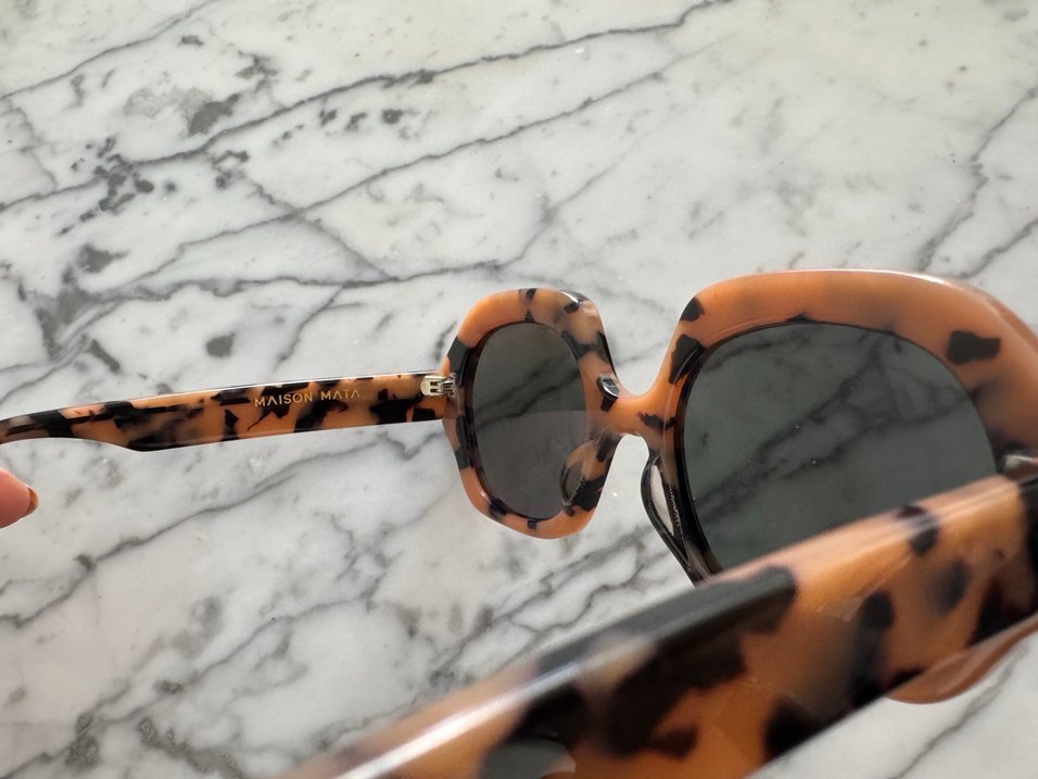 Kahverengi Tokalı Parisian Gözlük MAISON MATA - Görsel 4