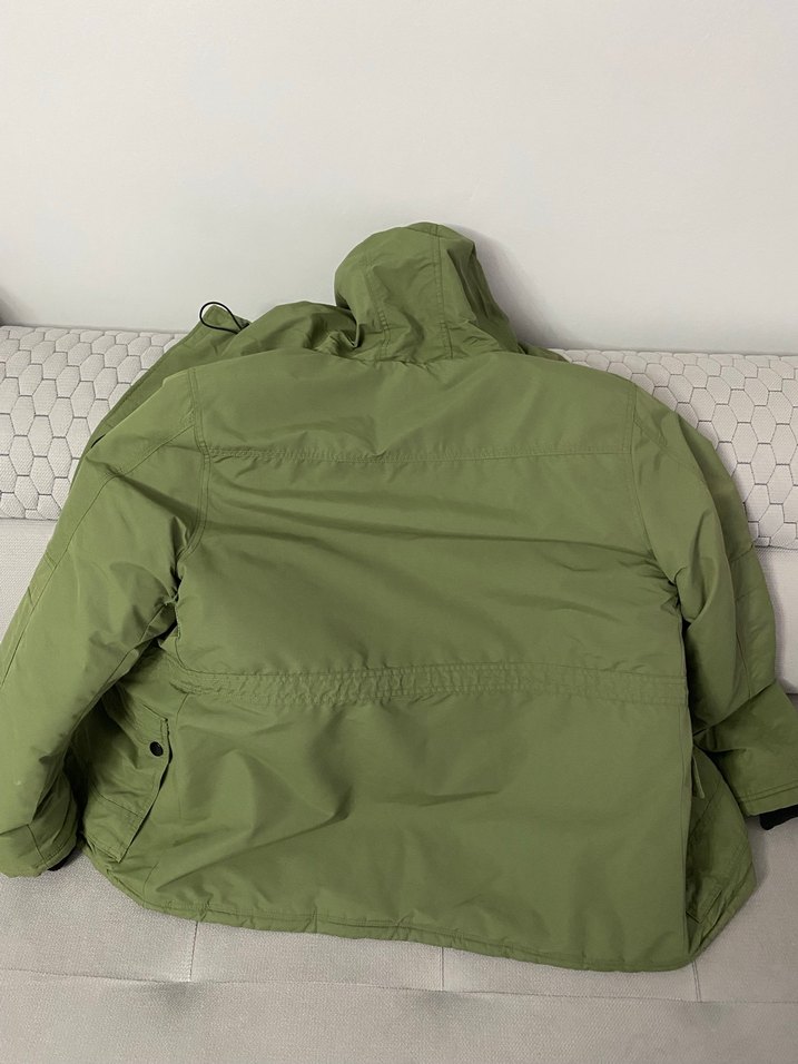 Yeşil Midi Kadın Kolsuz Kışlık Mont De facto - Görsel 3