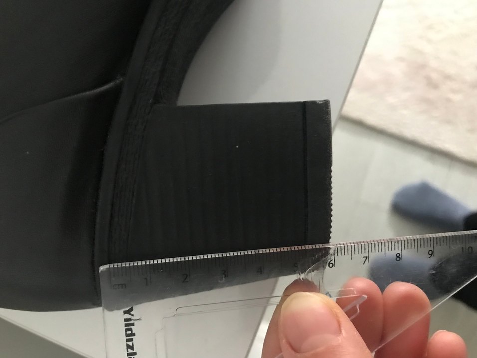 Siyah Deri Kadın Dolgu Topuklu Bot - Görsel 3