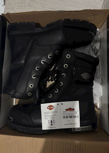 Orijinal Harley Davidson Erkek Biker Bot - Görsel 2