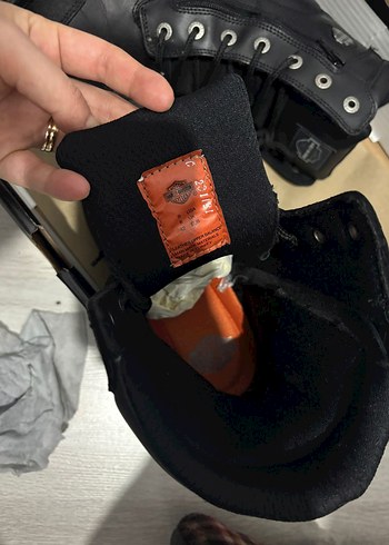 Orijinal Harley Davidson Erkek Biker Bot - Görsel 4