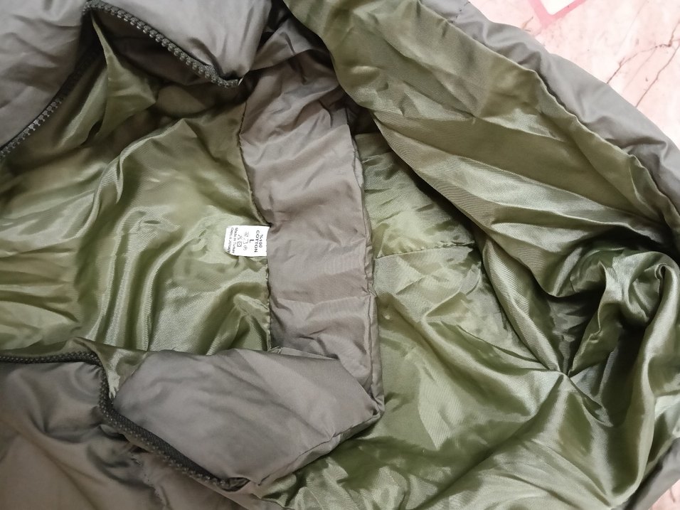 Kadın Haki Kapüşonlu Kışlık Mont - Görsel 3