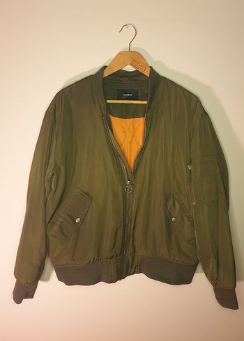 Pull & Bear Bomber Mont - Görsel 2