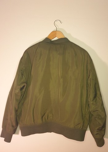 Pull & Bear Bomber Mont - Görsel 6