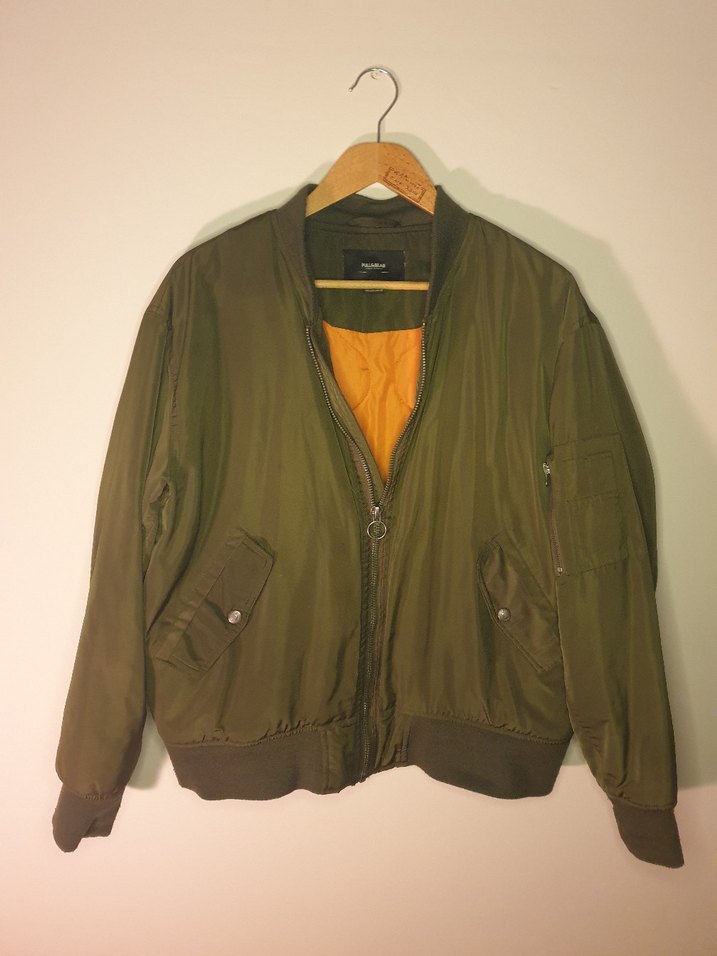 Pull & Bear Bomber Mont - Görsel 2