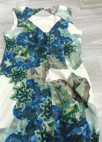 Mavi Desenli karısık diz boy - Görsel 5